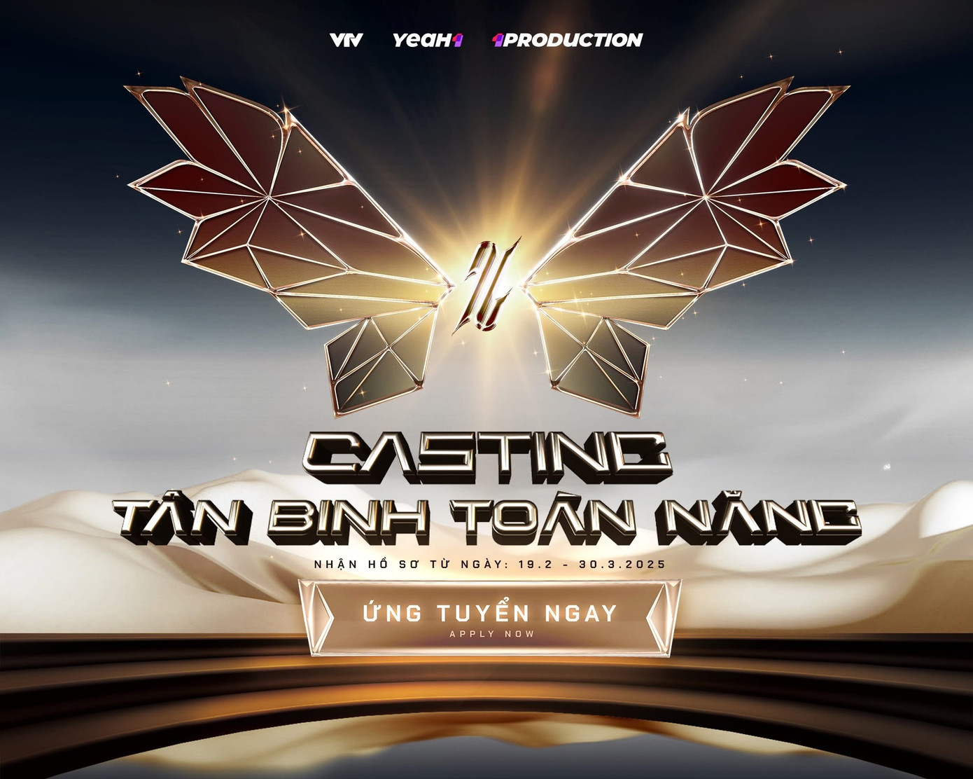 Thời gian nhận hồ sơ ứng tuyển của Tân Binh Toàn Năng kéo dài trong vòng hơn một tháng. Thời gian nhận hồ sơ ứng tuyển của Tân Binh Toàn Năng kéo dài trong vòng hơn một tháng.