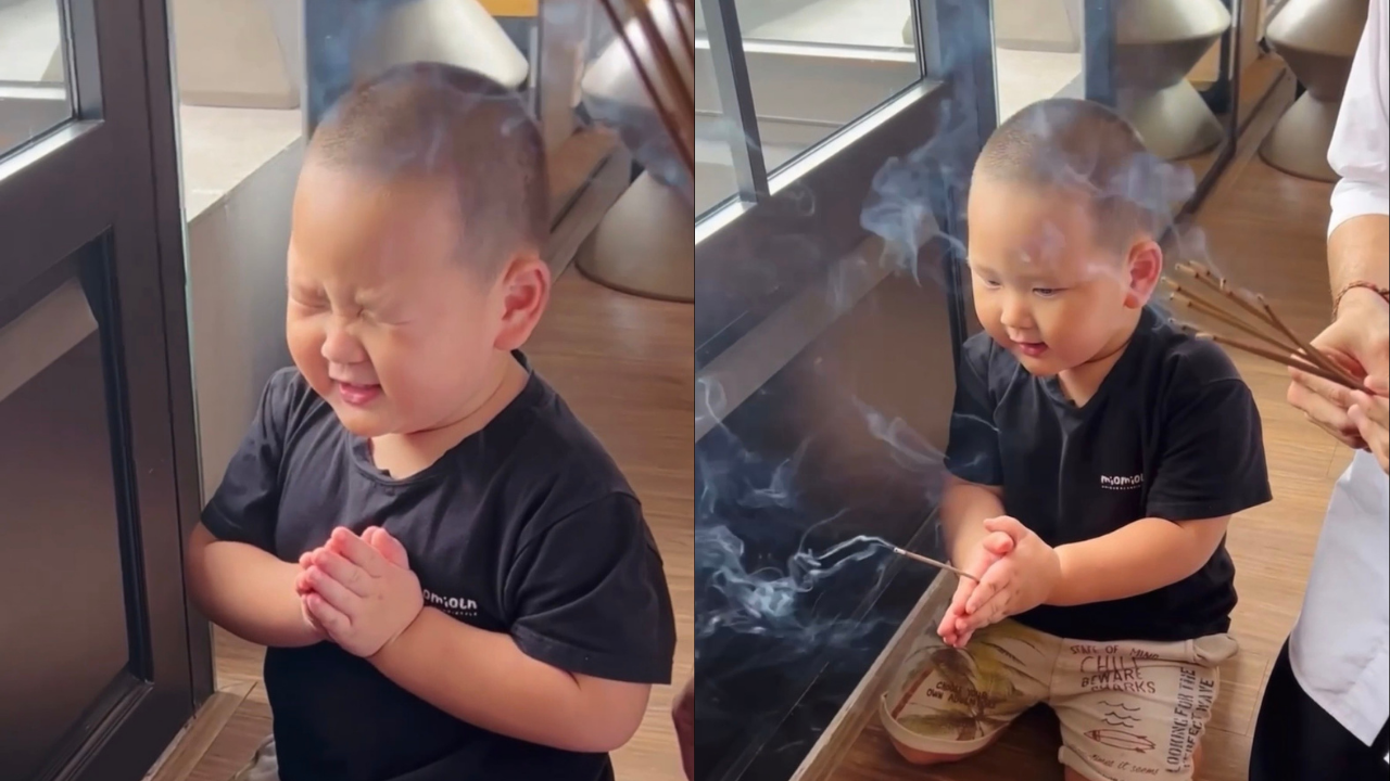 Khoảnh khắc cầu nguyện của Hayden khiến netizen bật cười. Khoảnh khắc cầu nguyện của Hayden khiến netizen bật cười.