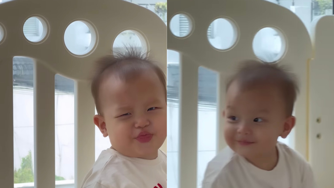 Nhóc tỳ nhà Hà Hồ không hổ danh là "chúa hề" trong dàn hot kids nhà sao Việt. Nhóc tỳ nhà Hà Hồ không hổ danh là "chúa hề" trong dàn hot kids nhà sao Việt.