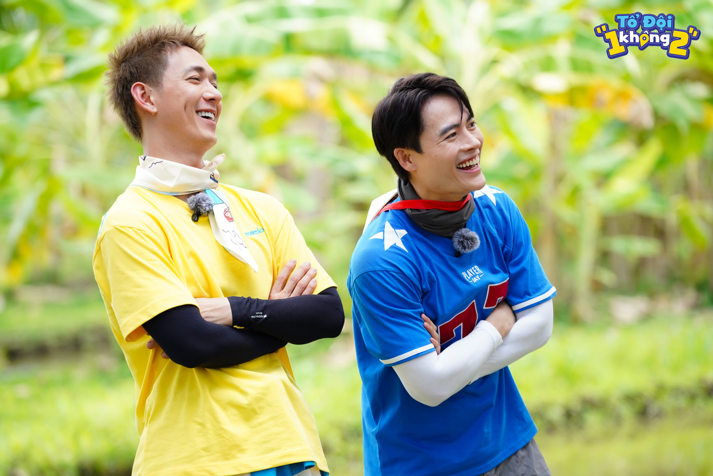 Hai "thánh chơi dơ" mới của Tổ Đội "1 Không 2": Song Luân và Võ Tấn Phát.