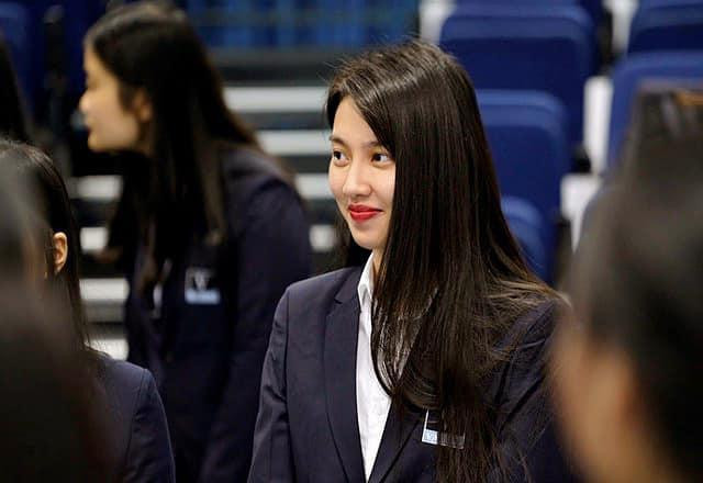 Hoa hậu Thùy Tiên khoe ảnh mặt mộc "chất lượng cao" thời sinh viên.