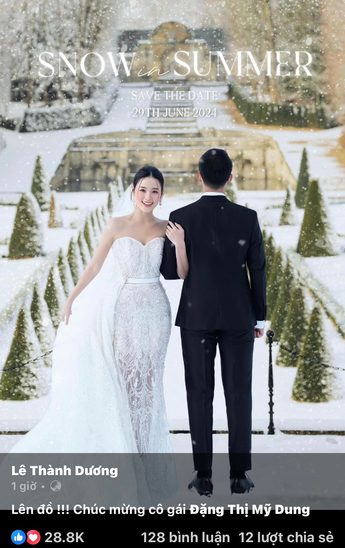 Ngô Kiến Huy, Mai Phương Thúy gửi lời chúc phúc đến Midu. Ngô Kiến Huy, Mai Phương Thúy gửi lời chúc phúc đến Midu.