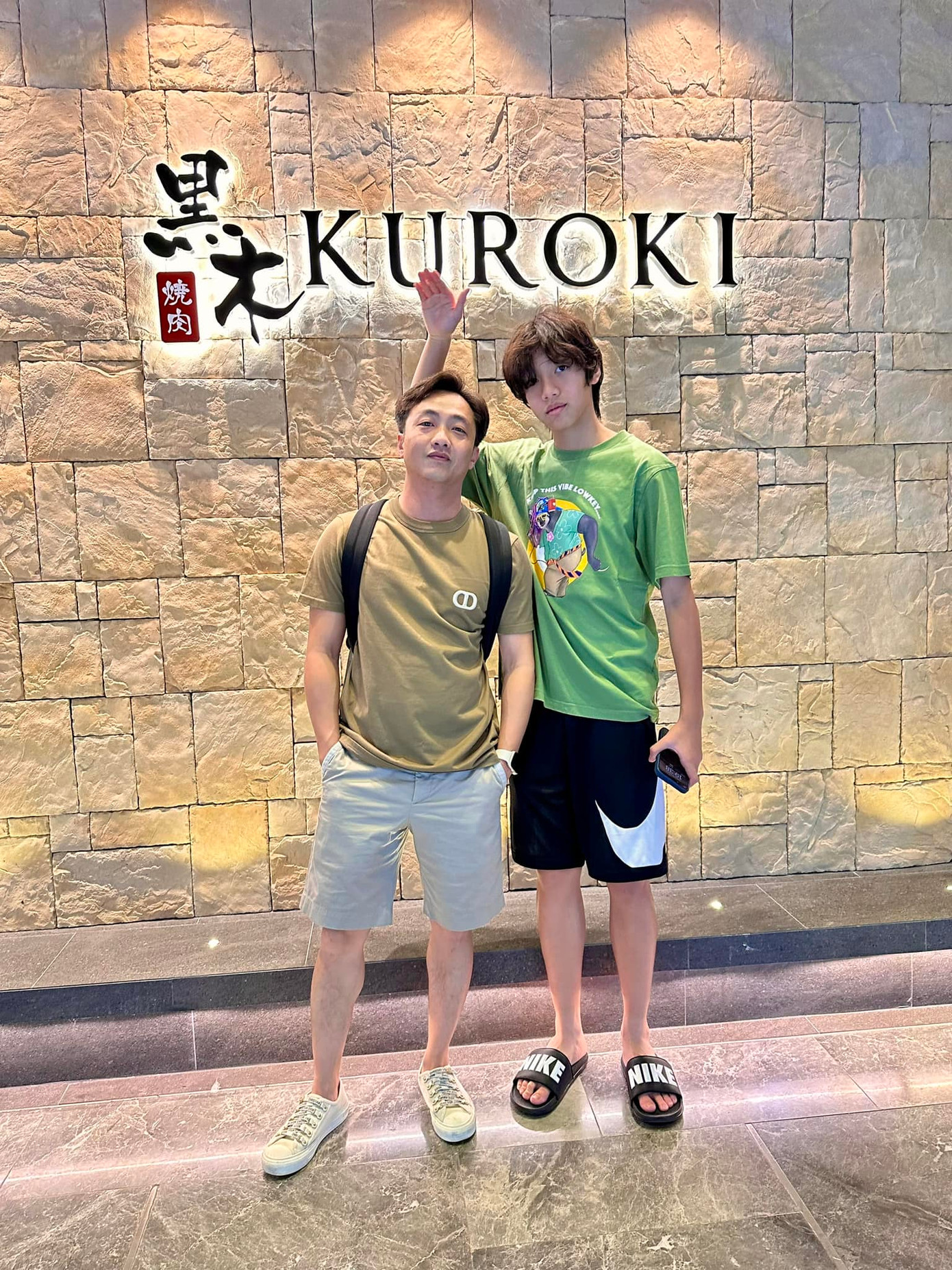 Chiều cao ấn tượng của Subeo ở tuổi 13.