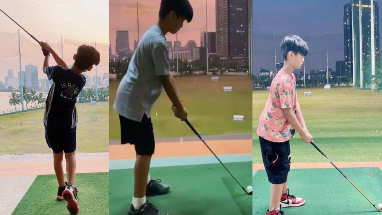 Dáng đứng và động tác chuẩn "con nhà nòi" của con trai Lệ Quyên. Dáng đứng và động tác chuẩn "con nhà nòi" của con trai Lệ Quyên.