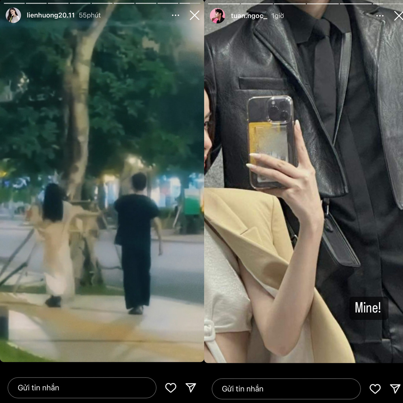 Động thái công khai tình cảm của cặp đôi chơi "hệ đẹp" khiến cộng đồng mạng thích thú.