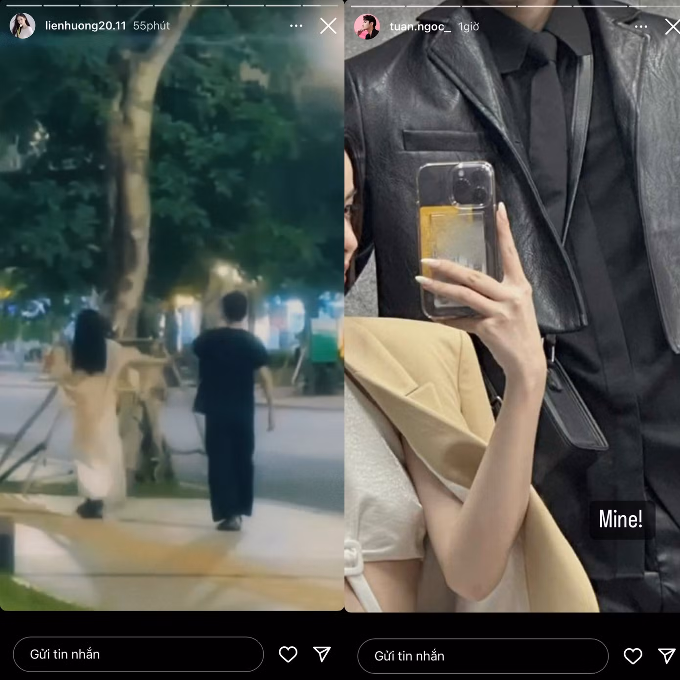 Động thái công khai tình cảm của cặp đôi chơi "hệ đẹp" khiến cộng đồng mạng thích thú.
