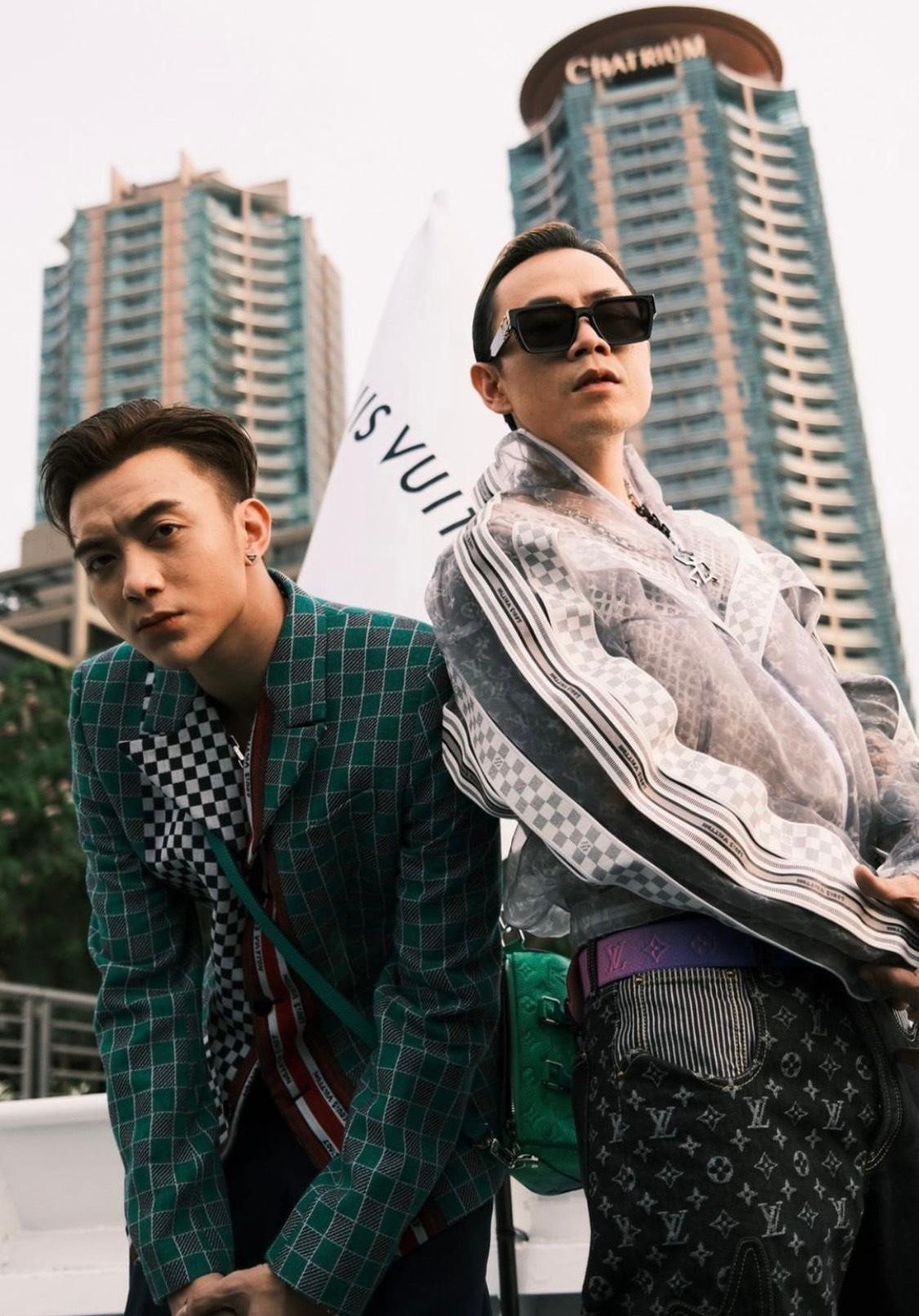 Binz và Soobin thu hút sự chú ý khi trở thành khách mời của thương hiệu đình đám.