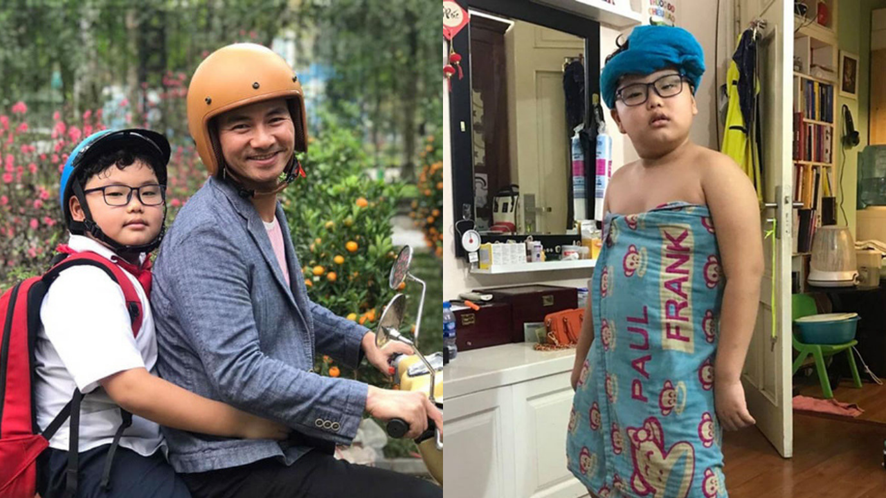 Con trai nhà Xuân Bắc lém lỉnh, thông minh và thừa hưởng khiếu hài hước của bố. Con trai nhà Xuân Bắc lém lỉnh, thông minh và thừa hưởng khiếu hài hước của bố.