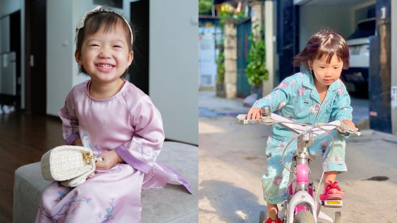 Hiện tại, khi đã hơn 3 tuổi, con gái nhà Trâm Anh - Justatee khiến dân tình thích mê bởi tính cách tinh nghịch, giàu năng lượng của mình. Hiện tại, khi đã hơn 3 tuổi, con gái nhà Trâm Anh - Justatee khiến dân tình thích mê bởi tính cách tinh nghịch, giàu năng lượng của mình.