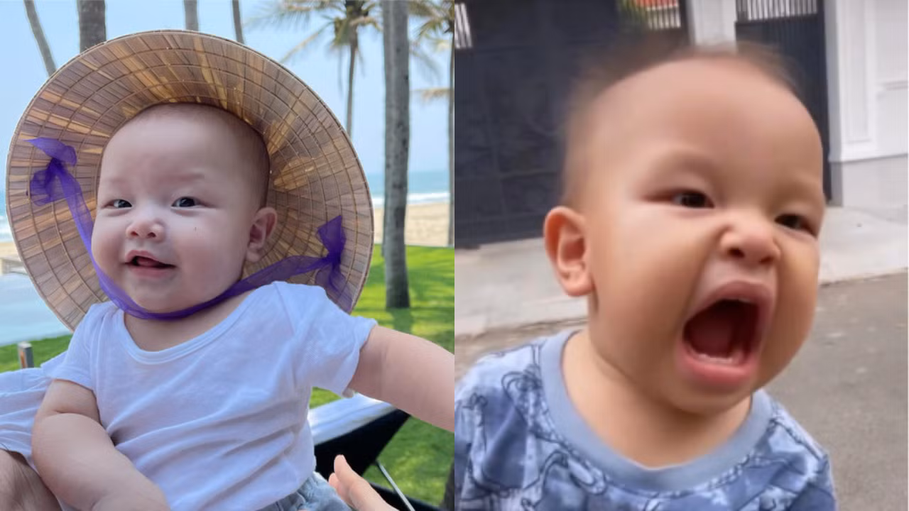 Leon được mệnh danh là "chúa hề" trong dàn hot kids nhà sao Việt.