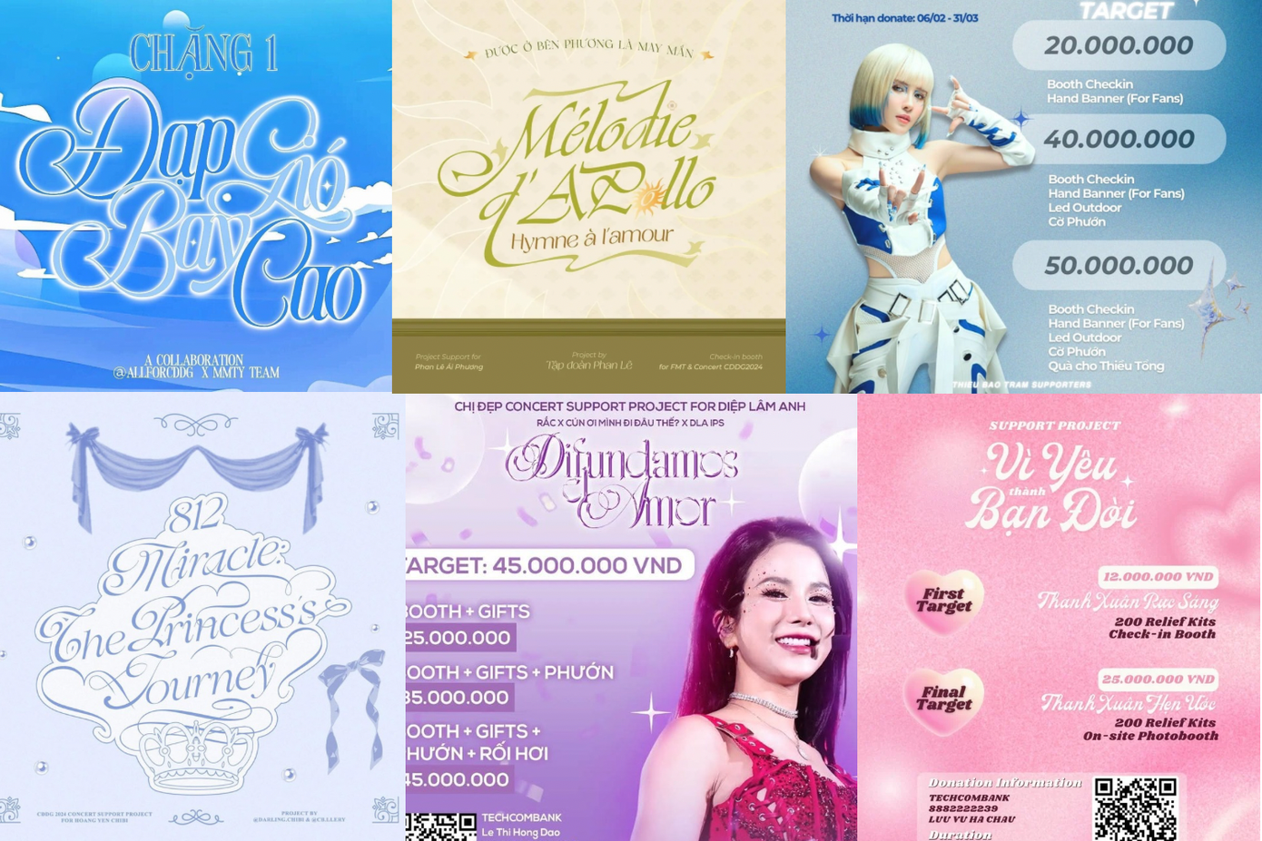 Mỗi dự án đều được đầu tư chỉn chu về concept lẫn minh bạch trong kê khai.