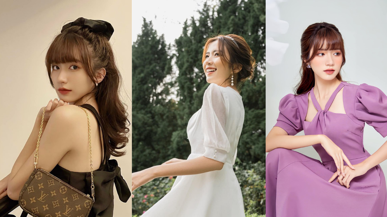 Gu thời trang trong trẻo, thanh lịch của nữ diễn viên Thương Ngày Nắng Về.