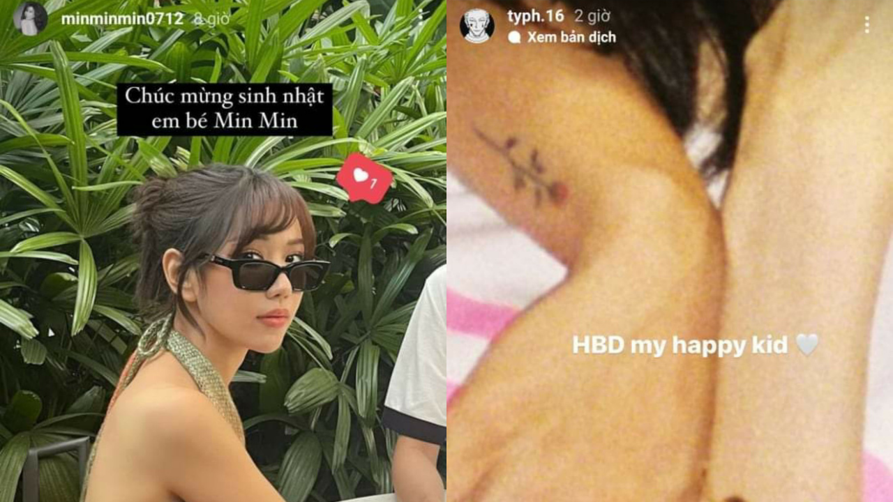 Thêm một động thái được cho là "trên tình bạn, dưới tình yêu" của Min và 16 Typh. Thêm một động thái được cho là "trên tình bạn, dưới tình yêu" của Min và 16 Typh.