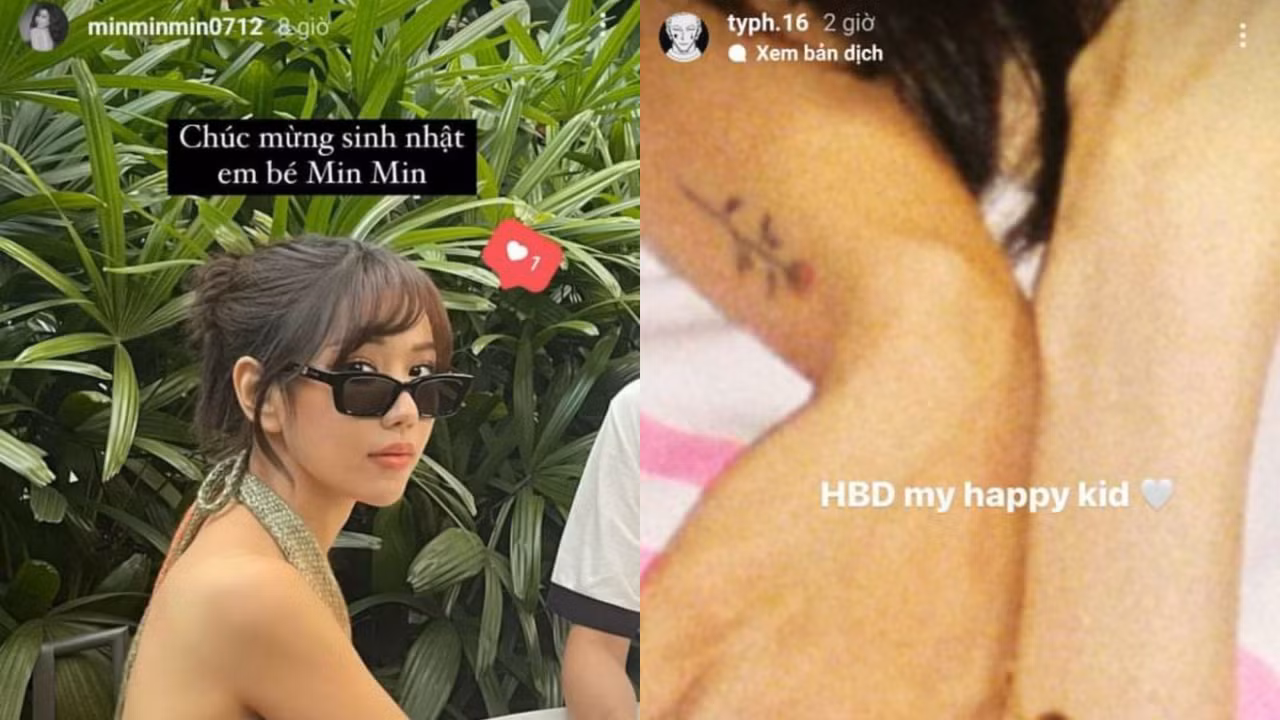 Thêm một động thái được cho là "trên tình bạn, dưới tình yêu" của Min và 16 Typh. Thêm một động thái được cho là "trên tình bạn, dưới tình yêu" của Min và 16 Typh.