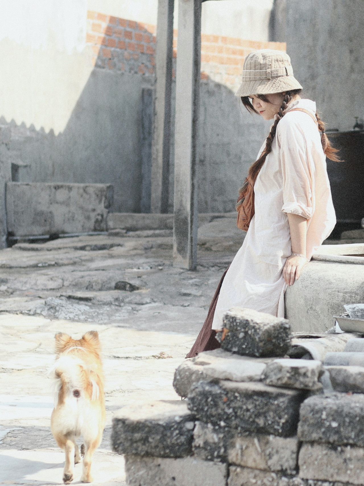 Bỏ phố ra đảo ảnh 3 Thương Hoài hòa nhập với cuộc sống mới rất nhanh.