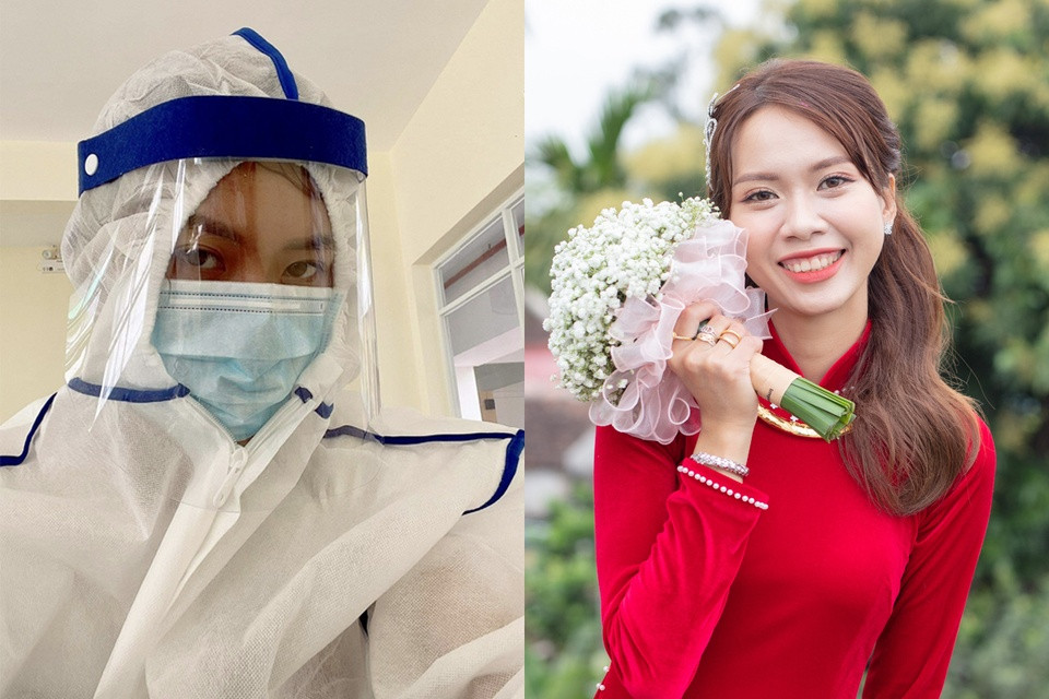 Minh Lộc và Tú Quyên kết hôn sau 2 năm kể từ khi cùng nhau tham gia tình nguyện.