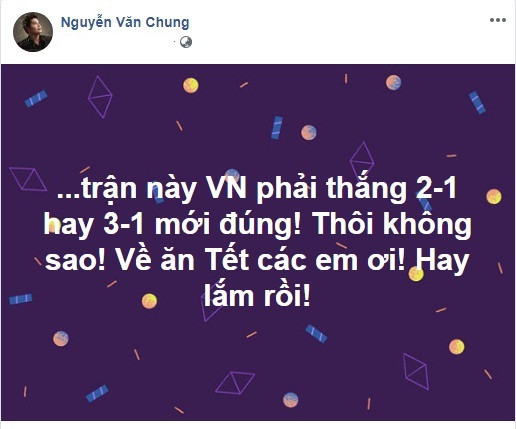 Loạt sao Việt liên tục 'đăng đàn' chào đón tuyển Việt Nam về nước ảnh 5