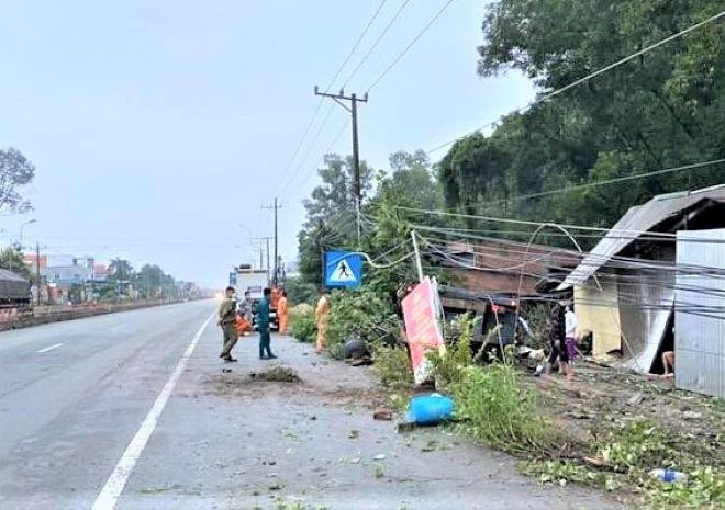 Hiện trường vụ tai nạn