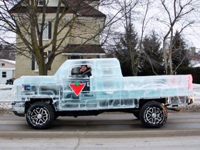 “Xe băng” được lắp ráp trên chiếc Chevy Silverado đời 2005