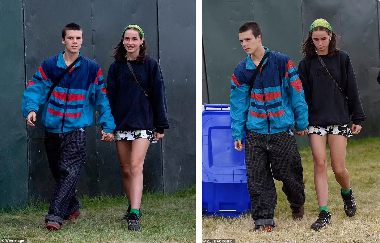 Hôm Chủ nhật (29/8, giờ địa phương), cánh săn ảnh bắt gặp Cruz Beckham (16 tuổi) tay trong tay với bạn gái Bliss Chapman (15 tuổi) dự Lễ hội đọc sách Richfield Avenue ở thị trấn Reading (Anh). Chapman gây ấn tượng với gương mặt xinh xắn, rạng rỡ. Cô bé mặc váy hoa ngắn khoe đôi chân dài miên man. Còn ít tuổi, Chapman sở hữu chiều cao ấn tượng, ngang ngửa bạn trai. Được biết, cậu ba nhà Beckham cao trên 1m70.