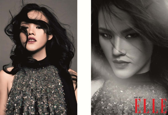 Tuyết Lan sở hữu một gương mặt đậm chất người mẫu, sắc lạnh và cá tính