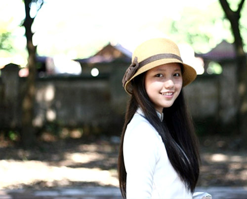 Nguyễn Thị Ánh Thơ (tân sinh viên ĐH Ngoại Thương Hà Nội)