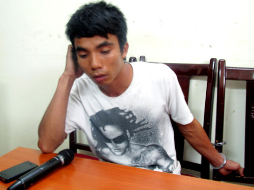  Nghi phạm Tạ Văn Thanh - đối tượng tình nghi vụ cướp tiệm vàng bằng mìn khiến nhiều người trọng thương tại Cơ quan Công an