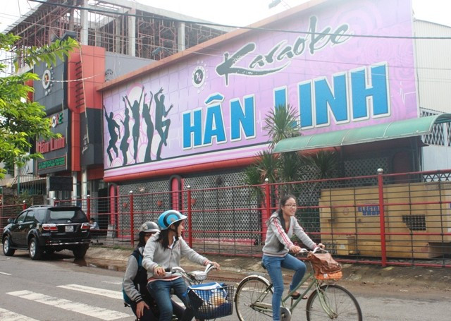 Quán karaoke nơi nhóm CSGT xảy ra mâu thuẫn.