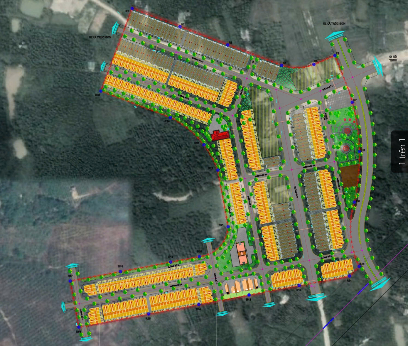 Bản đồ quy hoạch dự án Bản đồ quy hoạch dự án