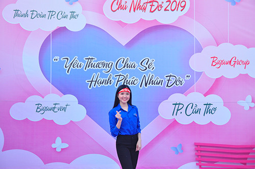 Hoa khôi Thúy Vi mong muốn chia sẻ giọt máu cứu người ảnh 6