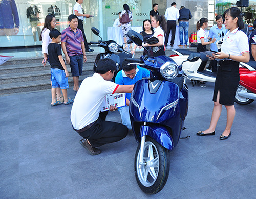 Xe VinFast ra mắt ấn tượng với người dân Tây Đô ảnh 3