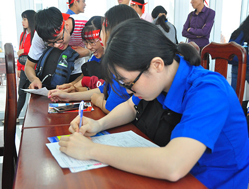 Tưng bừng Chủ nhật Đỏ tại trường ĐH Kiên Giang ảnh 3