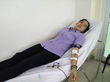 Cô gái Sóc Trăng vượt gần 200 km hiến máu cứu người ảnh 5