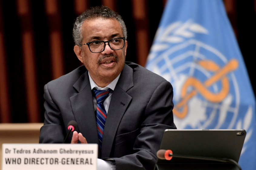 Tổng giám đốc WHO Tedros Adhanom Ghebreyesus. (Ảnh: Reuters)