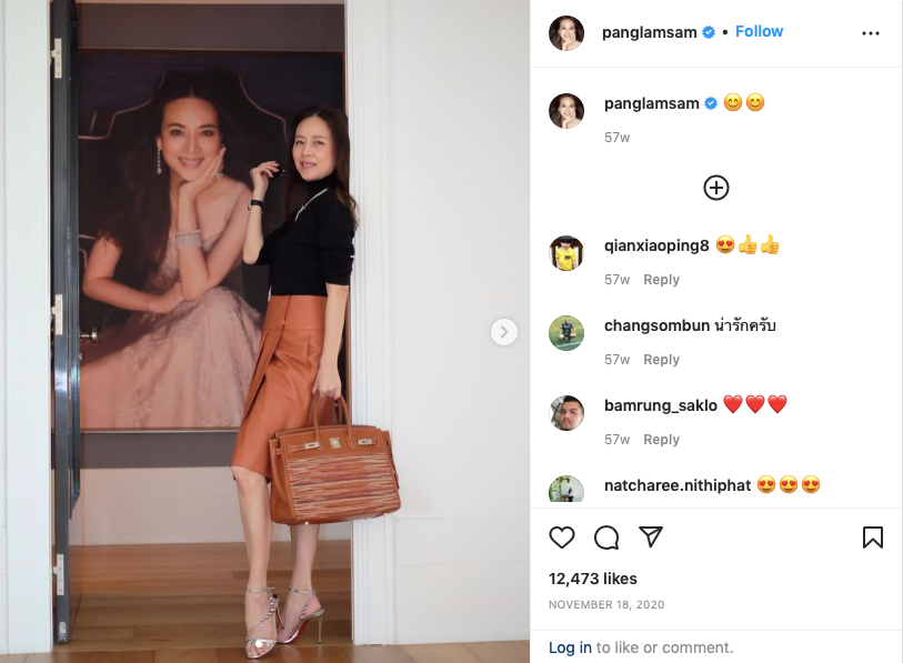 Bà chủ bóng đá mê hàng hiệu rất chăm đăng ảnh lên các mạng xã hội