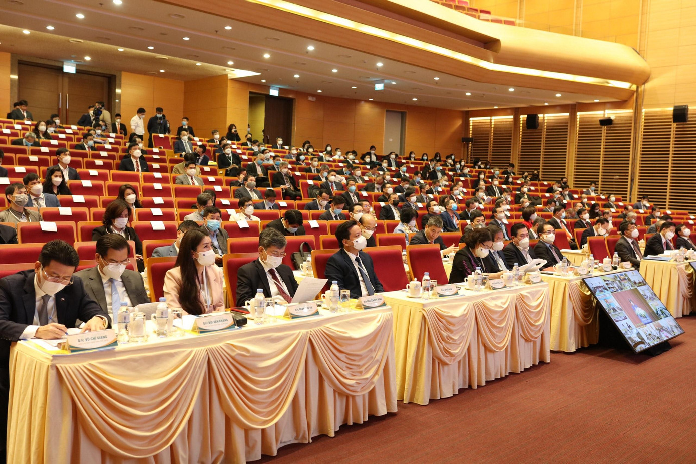 Hội nghị Ngoại vụ lần thứ 20 diễn ra trong khuôn khổ Hội nghị ngoại giao lần thứ 31. (Ảnh: Như Ý)