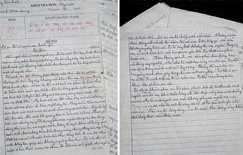 Bài văn viết về mẹ đạt điểm 10 của thủ khoa ĐH Ngoại thương 2010. Bài văn viết về mẹ đạt điểm 10 của thủ khoa ĐH Ngoại thương 2010