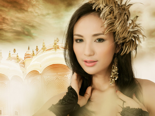 Không chỉ tham gia với vai trò người mẫu ảnh, Ngọc Diễm còn rất đắt show làm MC cho các event