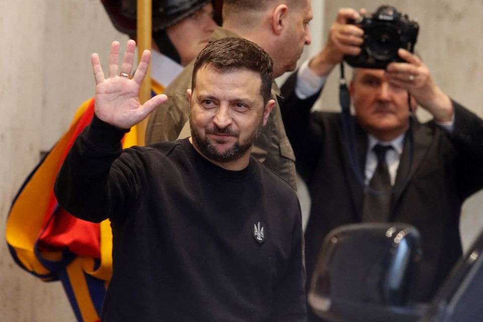 Tổng thống Ukraine Volodymyr Zelensky. (Ảnh: Reuters)