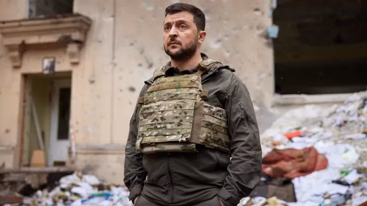 Tổng thống Ukraine Volodymyr Zelensky. (Ảnh: Reuters)