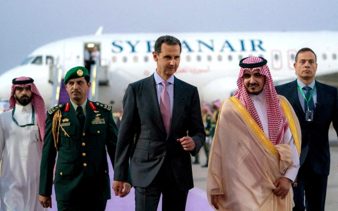 Ông Assad đến Jeddah dự hội nghị thượng đỉnh của Liên đoàn Ả Rập. Ảnh: Reuters