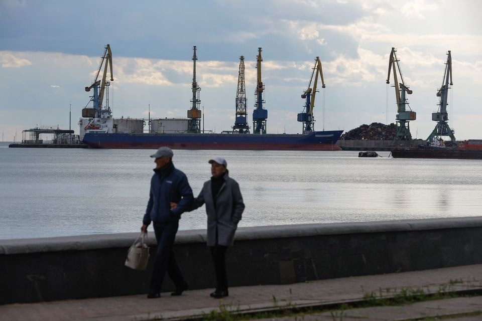 Thành phố cảng Berdyansk. Ảnh: Reuters Thành phố cảng Berdyansk. Ảnh: Reuters