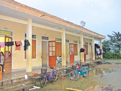 Nhà bán trú khang trang dành cho học sinh Đan Lai tại Môn Sơn