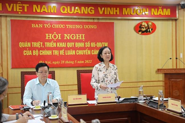 Bà Trương Thị Mai, Trưởng Ban Tổ chức Trung ương Bà Trương Thị Mai, Trưởng Ban Tổ chức Trung ương