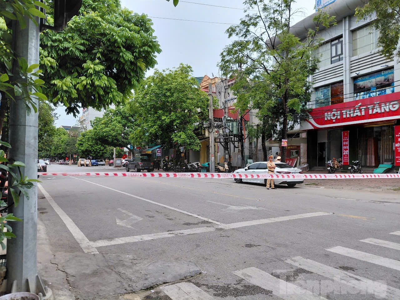 Phong toả hiện trường Phong toả hiện trường