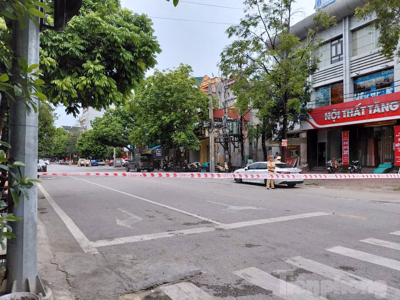 Phong toả hiện trường Phong toả hiện trường