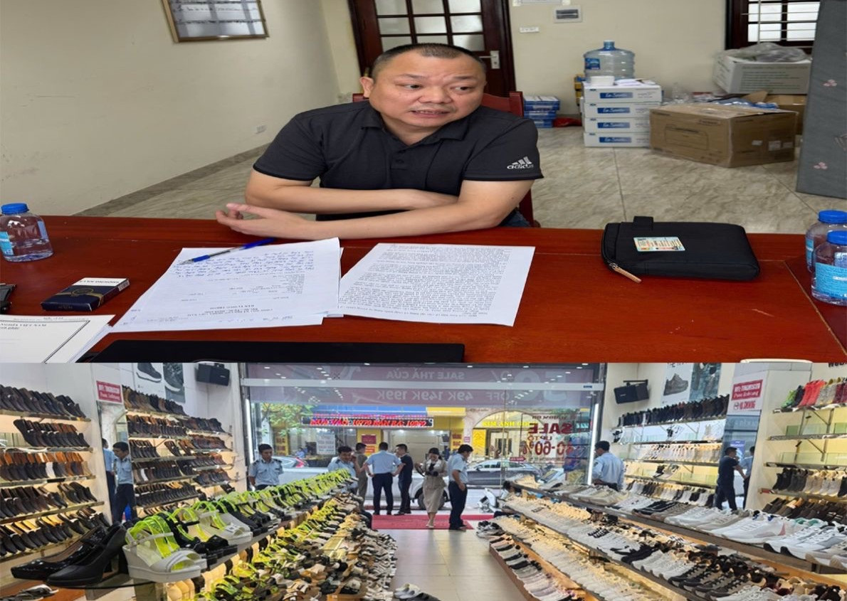 Nguyễn Khánh Tùng và các tang vật Nguyễn Khánh Tùng và các tang vật