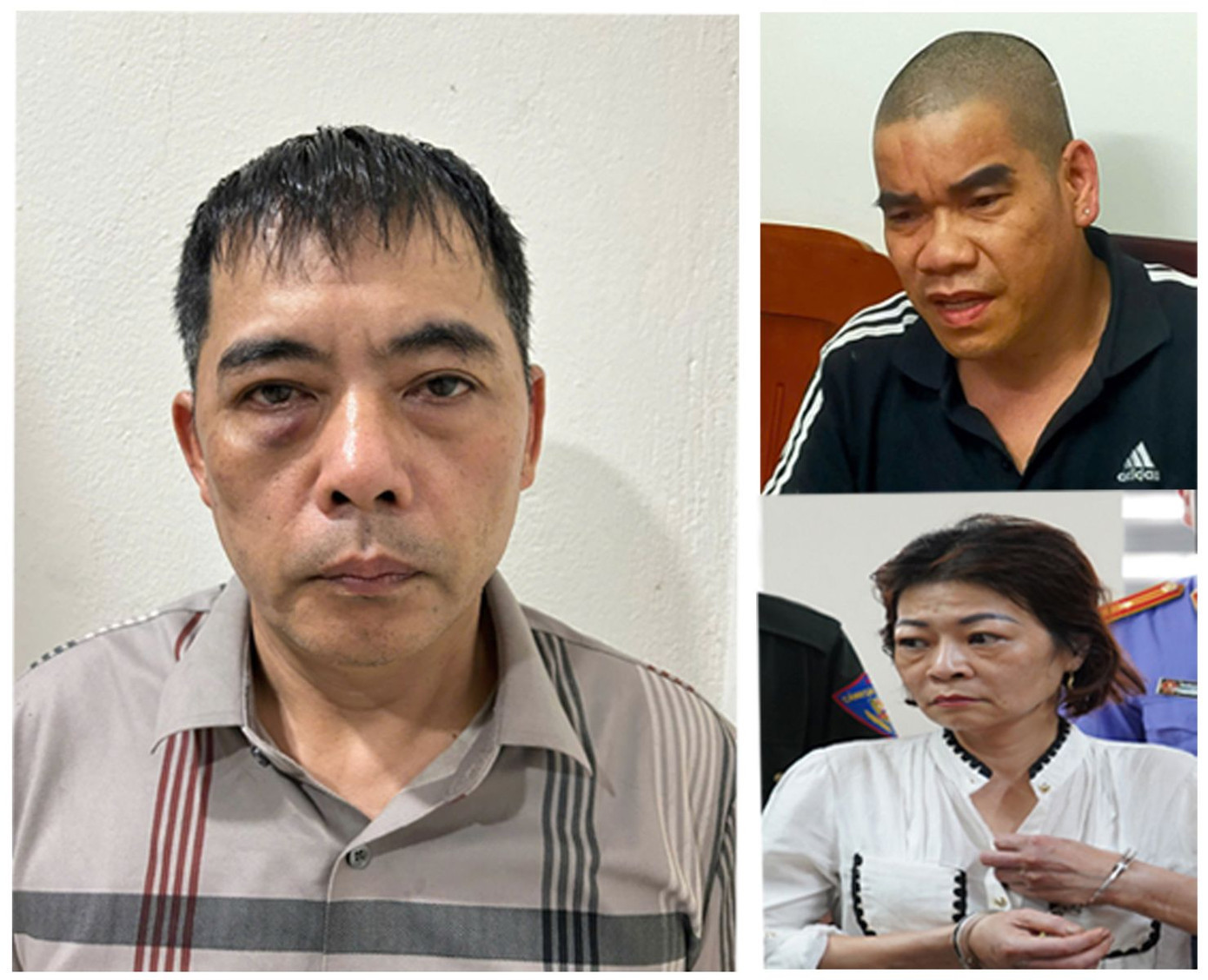 Các đối tượng: Mai Anh Tuấn, Nguyễn Mạnh Tuấn và Ngô Thị Tính Các đối tượng: Mai Anh Tuấn, Nguyễn Mạnh Tuấn và Ngô Thị Tính