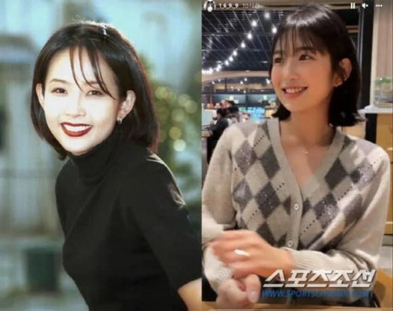 Choi Joon Hee (phải) có nhiều nét đẹp giống người mẹ nổi tiếng (Ảnh: News).