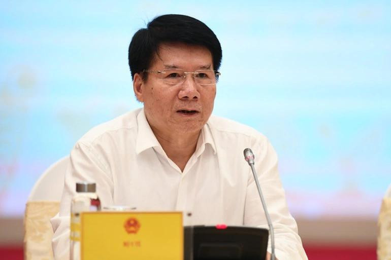 Cựu Thứ trưởng Bộ Y tế Trương Quốc Cường khi chưa bị khởi tố (Ảnh: Đỗ Linh).